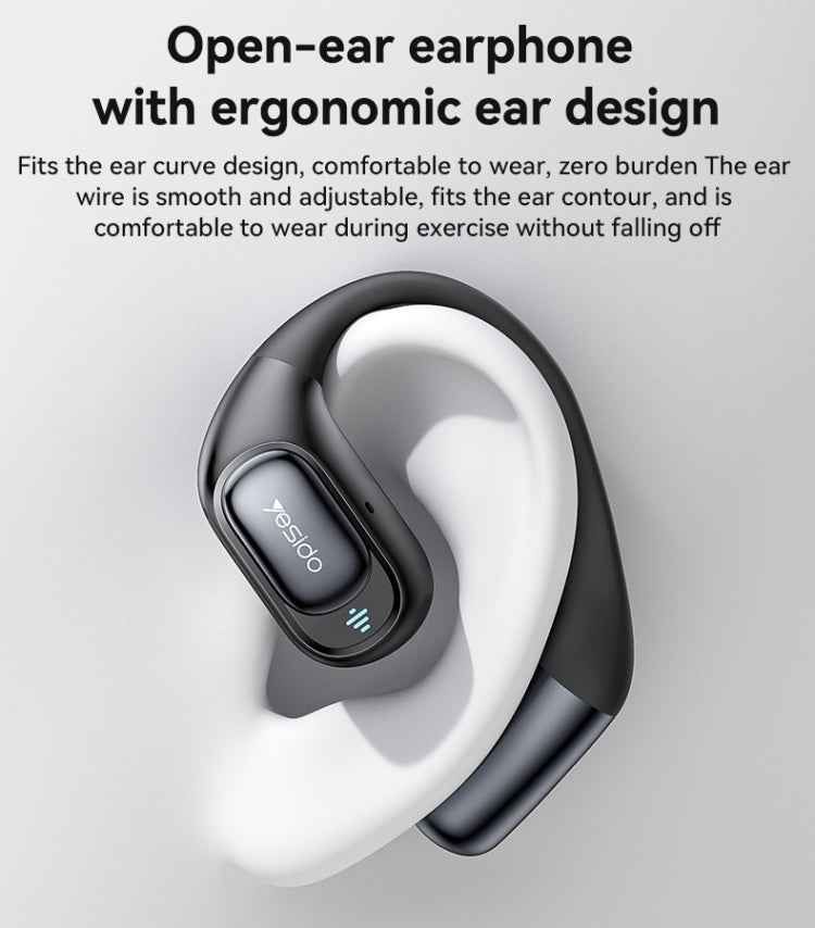 Yesido YSP23 Open Ear ANC and ENC Dual Noise Reduction OWS Bluetooth Earphone