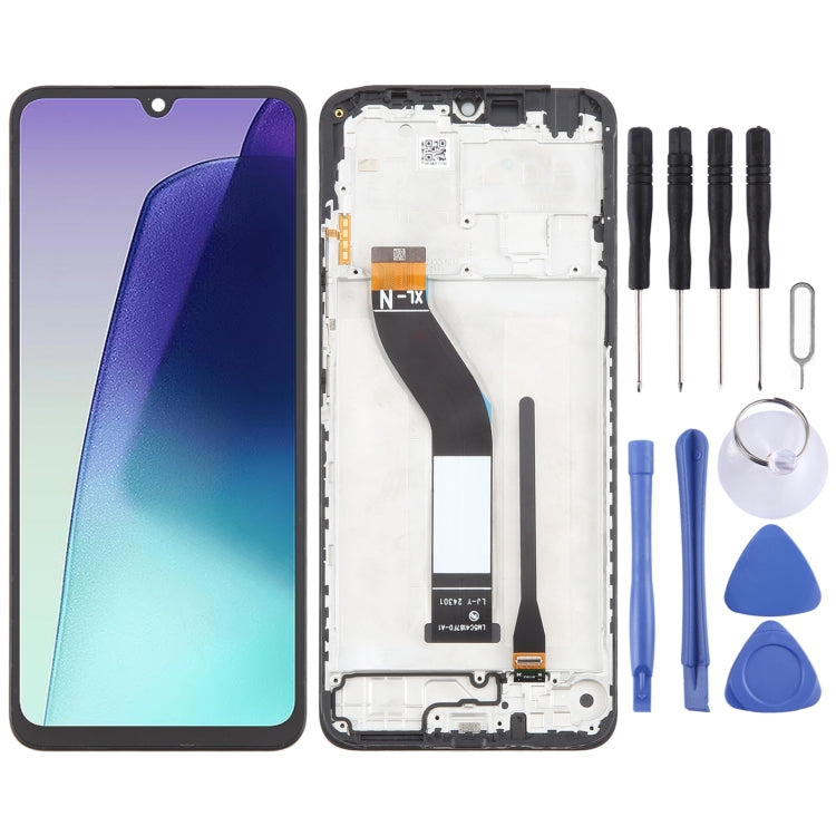 Original LCD Screen Digitizer Full Assembly with Frame, For Redmi 17C 5G, For Redmi A7 4G, For Xiaomi Poco C81/C81 Pro, For Redmi A7 Pro 4G, For Xiaomi Redmi A3 Pro, For Xiaomi Poco C75, For Xiaomi Redmi 14R, For Xiaomi Redmi 14C 4G