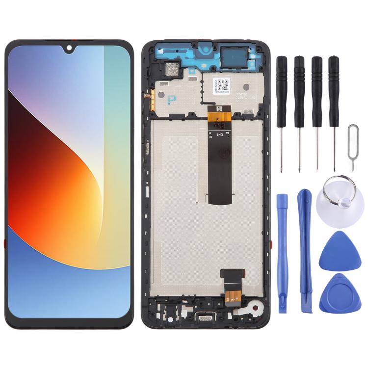 Original LCD Screen Digitizer Full Assembly with Frame, For Redmi 17C 5G, For Redmi A7 4G, For Redmi A7 Pro 4G, For Xiaomi Redmi A3 Pro, For Xiaomi Poco C75, For Xiaomi Redmi 14R, For Xiaomi Redmi 14C 4G