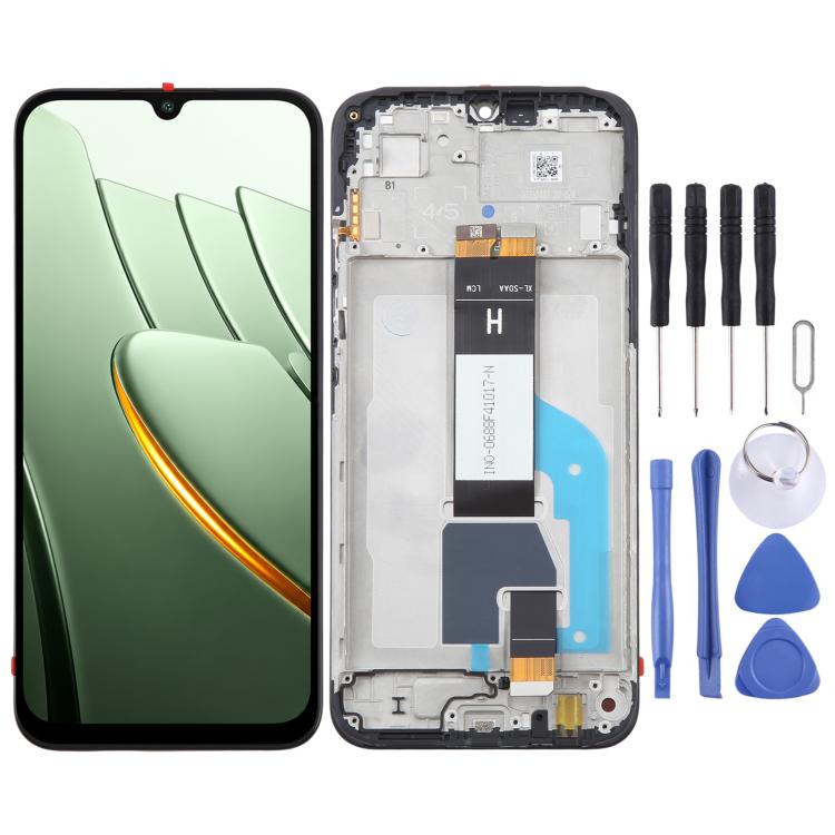 Original LCD Screen Digitizer Full Assembly with Frame, For Redmi 17C 5G, For Redmi A7 4G, For Xiaomi Poco C81/C81 Pro, For Redmi A7 Pro 4G, For Xiaomi Redmi A3 Pro, For Xiaomi Poco C75, For Xiaomi Redmi 14R, For Xiaomi Redmi 14C 4G
