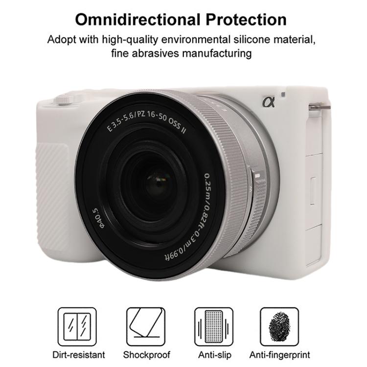 Glossy Soft Silicone Protective Case, For Sony ZV-E10 II / ZV-E10M2