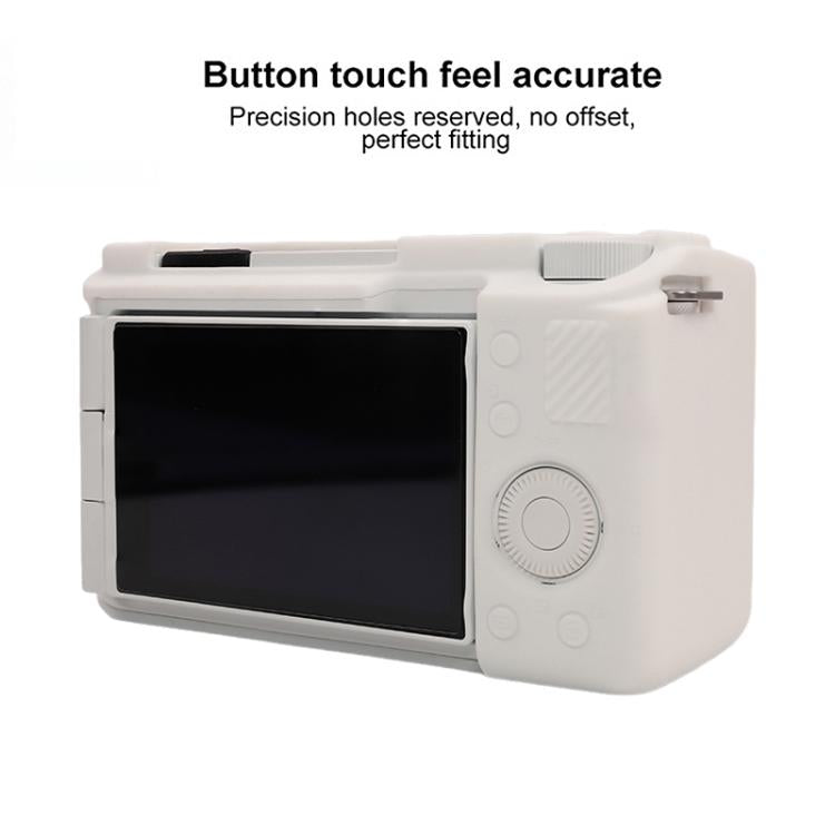Glossy Soft Silicone Protective Case, For Sony ZV-E10 II / ZV-E10M2