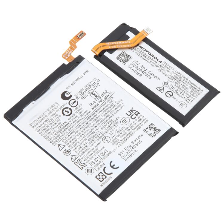 Battery Replacement, For Motorola Razr 50 Ultra QR30/QR10 2832mAh/998mAh, For Motorola Razr 50 QR31/QR11 2935mAh/998mAh, For Motorola Moto G84 5G XT2347 QB50 5000mAh, For Motorola Moto G Power 5G 2023 PD50 5000mAh���������������������������������������...