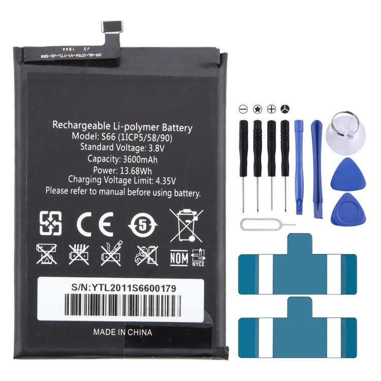 Battery Replacement, For Oukitel K7 Pro 10000mAh, For Oukitel WP2 10000mAh, For Oukitel Y1000 S66 3600mAh