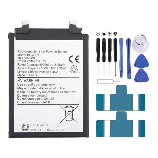 Battery Replacement, For Infinix Note 30 BL-49PT 5000mAh, For Infinix Hot 20 5G X666 BL-49HX 5000mAh, For lnfinix Note 12 Vip X672 BL-44FX 2250mAh, For Infinix Smart HD 2021 X612B X612 BL-49IT 5000mAh, For lnfinix BL-49MT 4900mAh