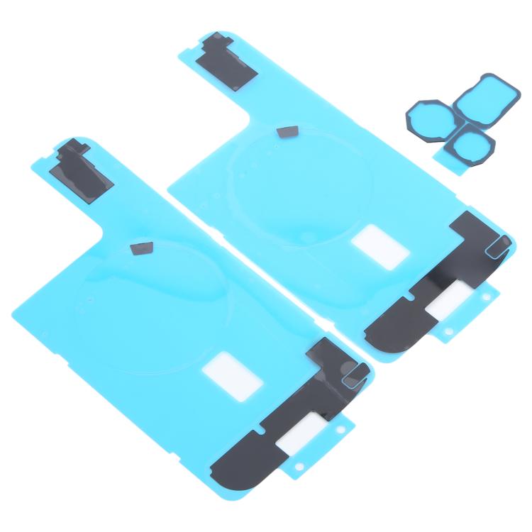 10pcs Back Cover Heat Sink Black Sticker with Back Camera Sponge Pads, For iPhone 16 Pro Max, For iPhone 16 Pro, For iPhone 16 Plus, For iPhone 16