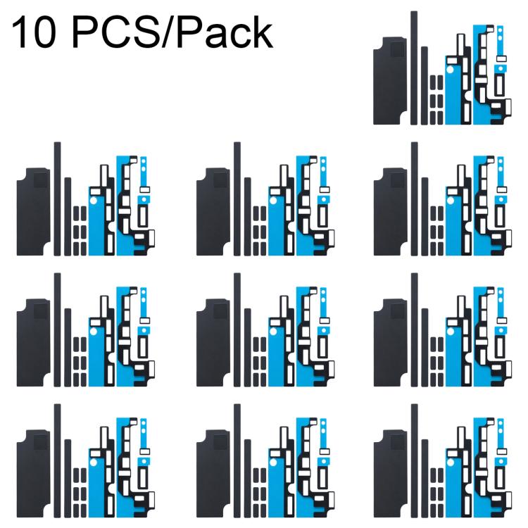 10 PCS/Pack Mainboard Heat Sink Sticker + FPC Sponge Foam Pads, For iPhone 17 Pro Max, For iPhone 17 Pro, For iPhone 17, For iPhone 16 Pro Max, For iPhone 16 Pro, For iPhone 16 Plus, For iPhone 16