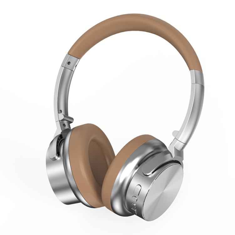 A53 Over-Ear Retro Metal ANC Active Noise Reduction Bluetooth Headset