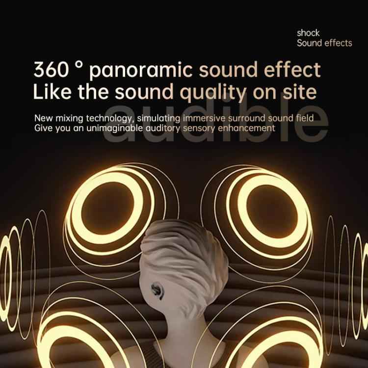 Original Lenovo EA305 Ear-mounted Digital Display True Wireless Bluetooth Earphones