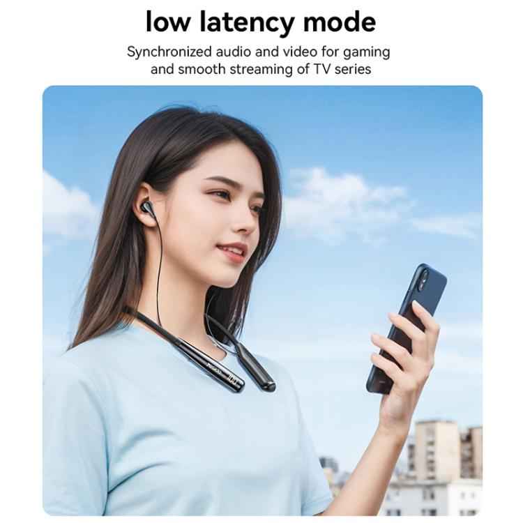 Yesido YSP22 Digital Display Magnetic Neckband Bluetooth Earphone