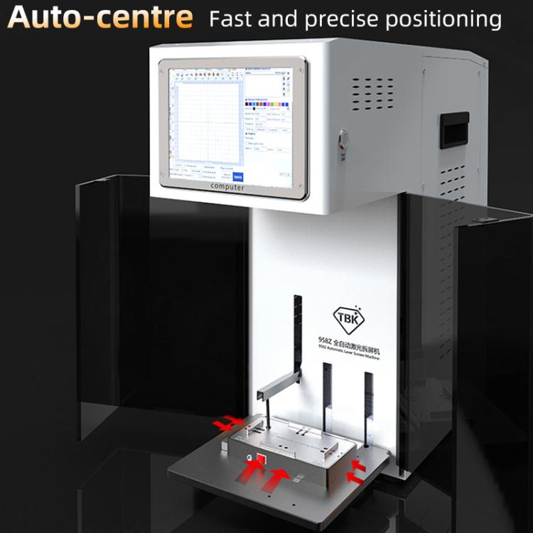 TBK 958Z 5W Purple Light LCD Screen Frame Removal Laser Machine