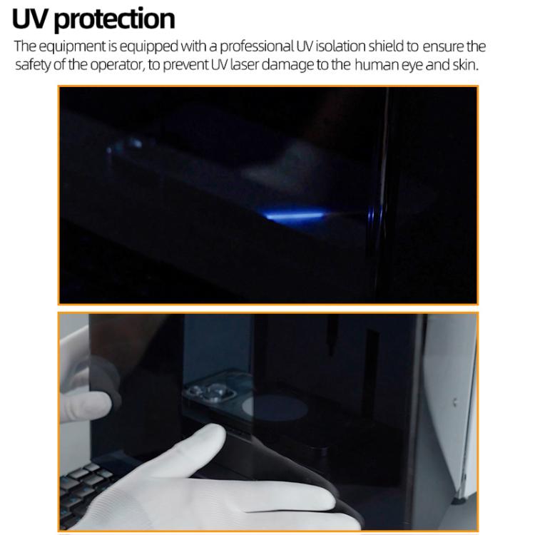 TBK 958Z 5W Purple Light LCD Screen Frame Removal Laser Machine