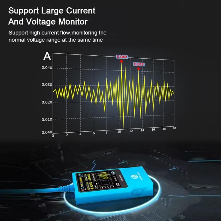 JCID iBooter Intelligent Real-time Current Analyzer Special Power Cord For iPhone 12-14 Series