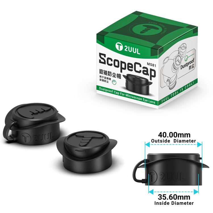 2uul MS81 ScopeCap Dustproof Cap, MS81