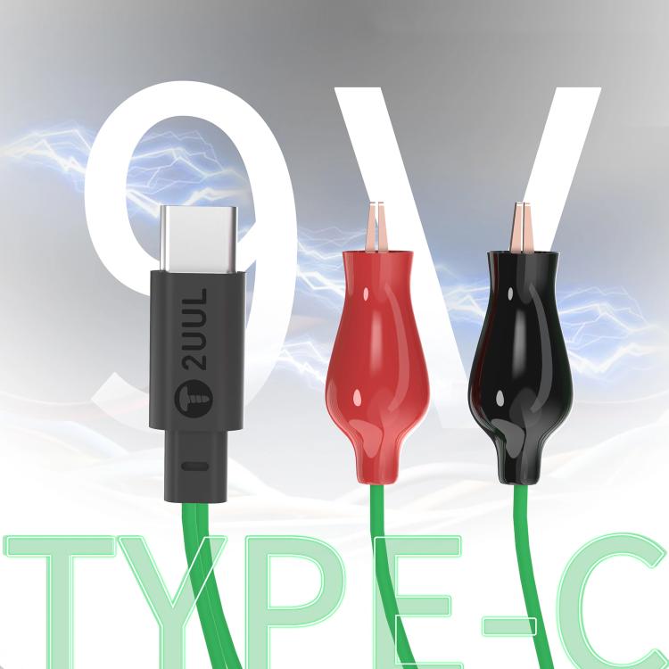 2uul PW03 9V Electro-Release Alligator Clip, PW03