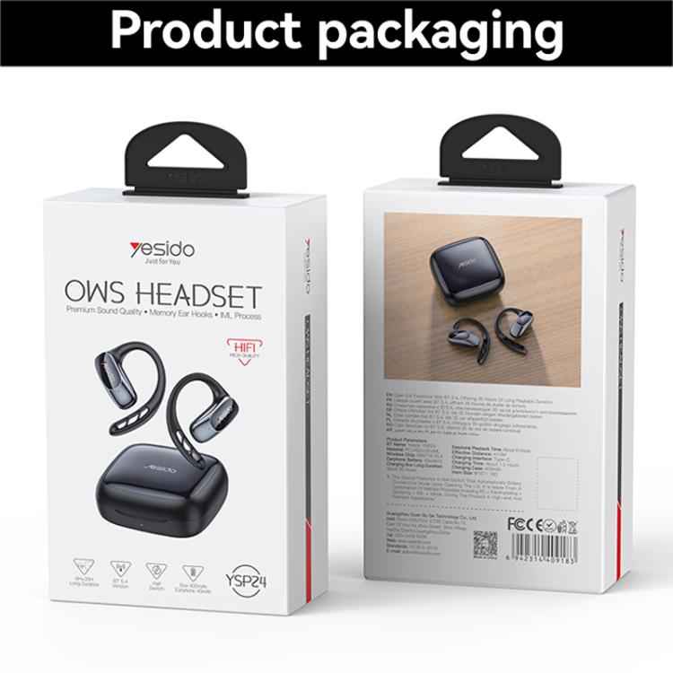 Yesido YSP24 Ear-hook Open OWS Bluetooth Earphone