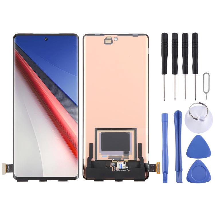 OLED LCD Screen with Digitizer Full Assembly with Fingerprint Identification, For vivo Y300+ 5G V2422, For vivo V30e V2339, For vivo X100 Pro, For vivo X100, For vivo T2 Pro 5G, For vivo iQOO Z7 Pro 5G, For vivo V29e, For vivo S17e���������������������...