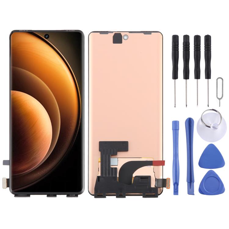 OLED LCD Screen with Digitizer Full Assembly with Fingerprint Identification, For vivo Y300+ 5G V2422, For vivo V30e V2339, For vivo X100 Pro, For vivo X100, For vivo T2 Pro 5G, For vivo iQOO Z7 Pro 5G, For vivo V29e, For vivo S17e���������������������...
