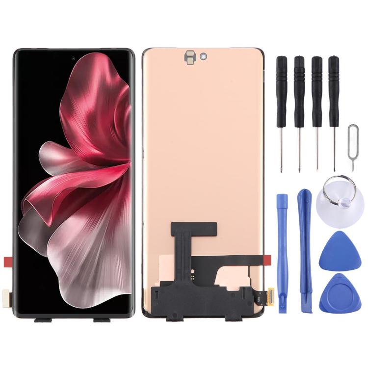 OLED LCD Screen with Digitizer Full Assembly with Fingerprint Identification, For vivo Y300+ 5G V2422, For vivo V30e V2339, For vivo X100 Pro, For vivo X100, For vivo T2 Pro 5G, For vivo iQOO Z7 Pro 5G, For vivo V29e, For vivo S17e���������������������...