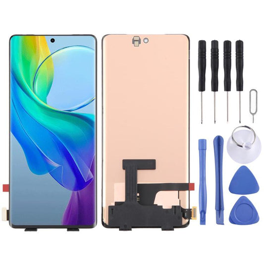 OLED LCD Screen with Digitizer Full Assembly with Fingerprint Identification, For vivo Y300+ 5G V2422, For vivo V30e V2339, For vivo X100 Pro, For vivo X100, For vivo T2 Pro 5G, For vivo iQOO Z7 Pro 5G, For vivo V29e, For vivo S17e���������������������...