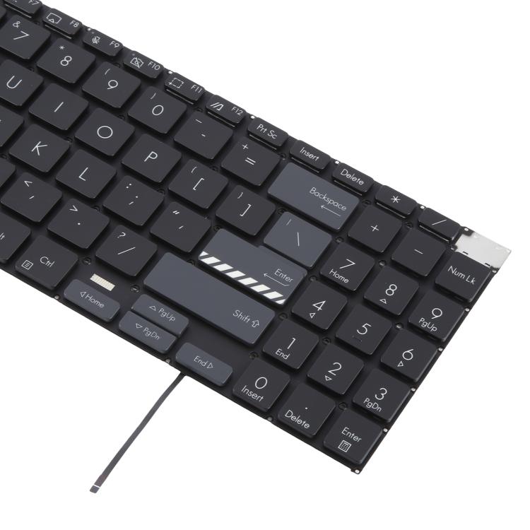 US Version Backlit Laptop Keyboard for Asus Vivobook Pro 15X OLED K6501 M6501, K6501 (Black), K6501 (White)