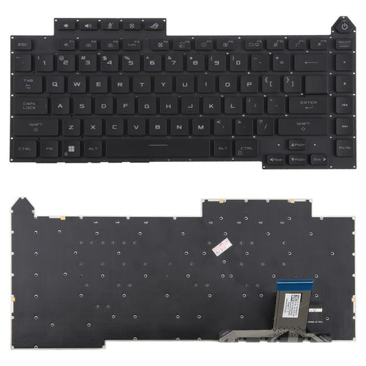 US Version RGB Backlit Laptop Keyboard for Asus Rog Strix G15 G513 G513RC G513RM G513RW G513QR G513QE G513IM G513IE G513IC, G15 (RGB)