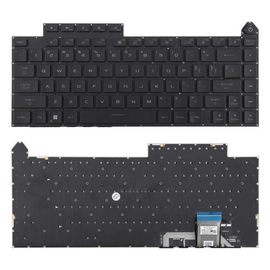 US Version RGB Backlit Laptop Keyboard for Asus ROG Strix G16 G614 G614JU G634 G634JY 2023, G16 (RGB)