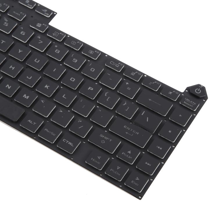 US Version Colorful Backlit Laptop Keyboard for Asus ROG Strix G16 G614 G614JU G634 G634JY 2023, G16 (Colorful)