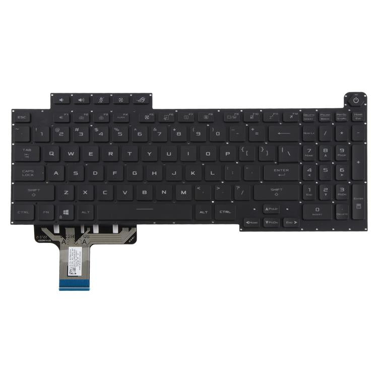 US Version RGB Backlit Laptop Keyboard for Asus ROG Stirx G17 G713 G713Q G713QE G713QY G713QR G713RX G713RS G713RC G713IR G713IH, G17  (RGB)