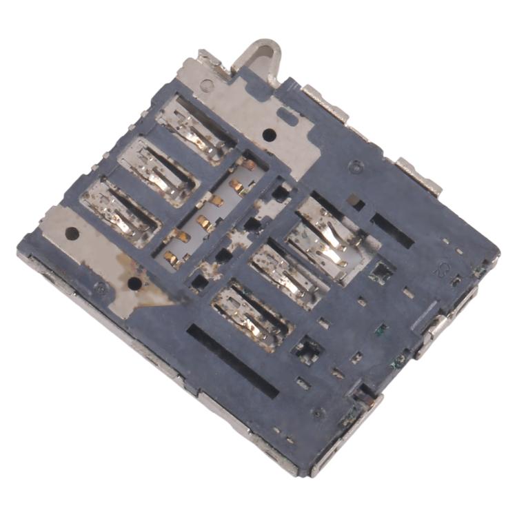 10pcs Original Dual SIM Card Reader, For Galaxy S6 Edge+ SM-G928, For Galaxy S6 SM-G920