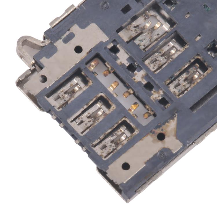 10pcs Original Dual SIM Card Reader, For Galaxy S6 Edge+ SM-G928, For Galaxy S6 SM-G920