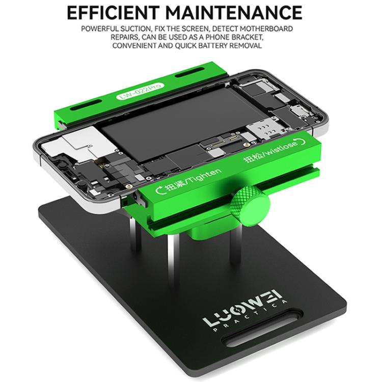 LUOWEI LW-022Pro 2  in 1 Universal 360 Rotating Phone Back Cover Separation Fixture, LW-022Pro