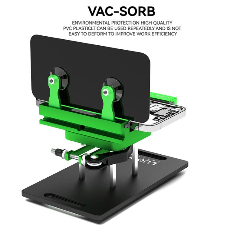 LUOWEI LW-022Pro 2  in 1 Universal 360 Rotating Phone Back Cover Separation Fixture, LW-022Pro