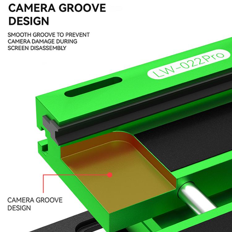 LUOWEI LW-022Pro 2  in 1 Universal 360 Rotating Phone Back Cover Separation Fixture, LW-022Pro