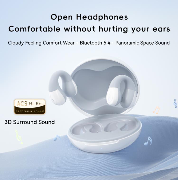 F13 Ear-Hook Noise Reduction 13mm Moving Coil HIFI BT 5.4 Wireless Earphones