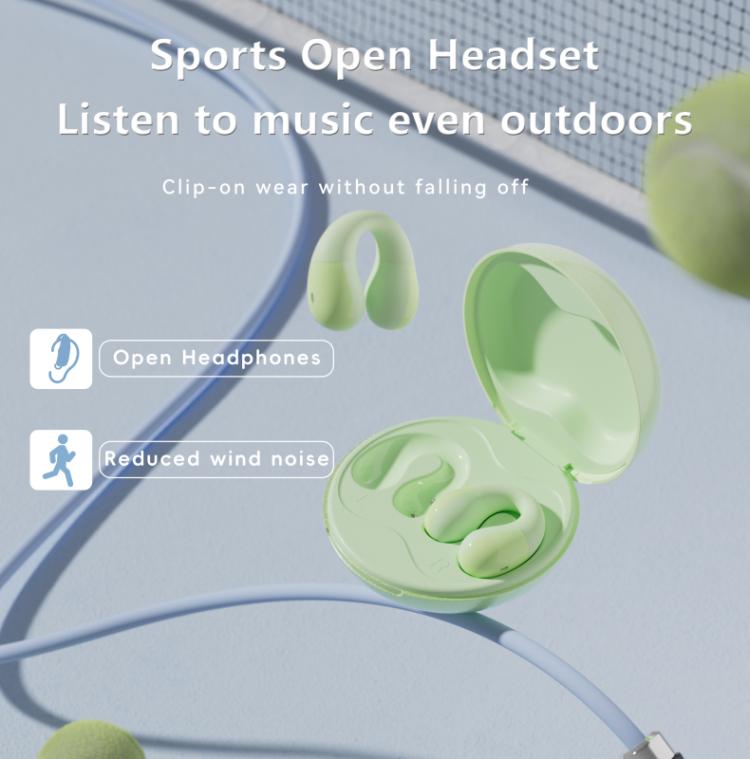 F13 Ear-Hook Noise Reduction 13mm Moving Coil HIFI BT 5.4 Wireless Earphones