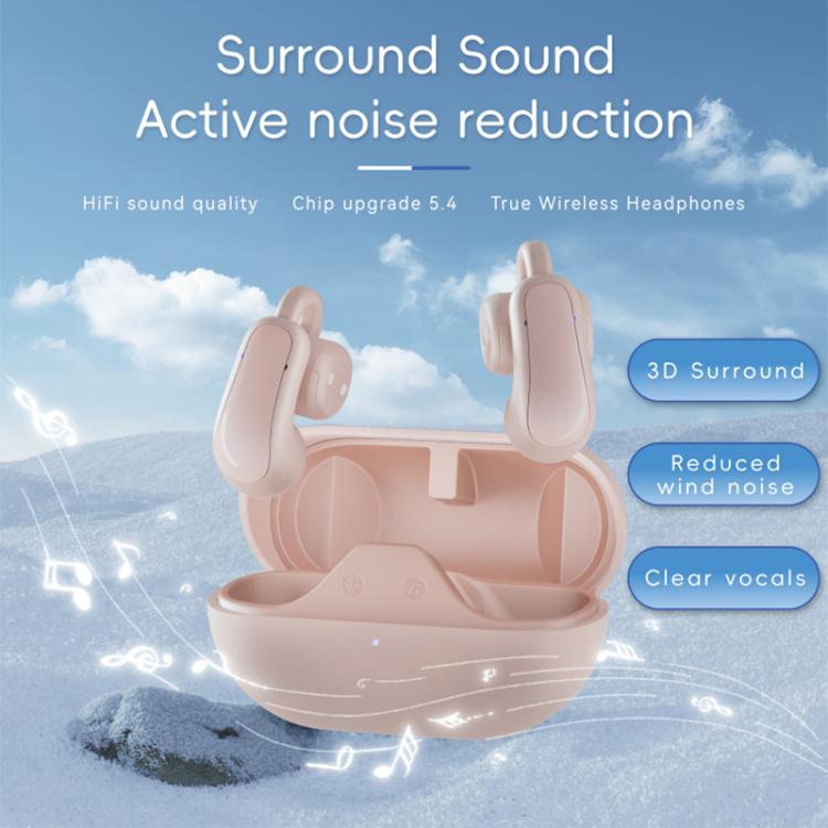 F18 Ear-Hook ANC Noise Reduction Air Conduction HIFI BT 5.4 Wireless Earphones
