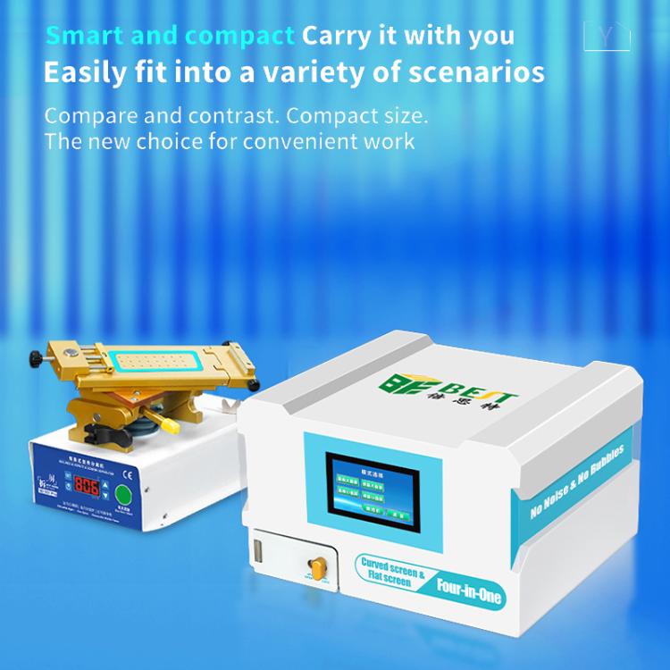 BEST B-528 4 in 1 7 inch Intelligent Laminating and Defoaming Machine Built-in Vacuum Pump