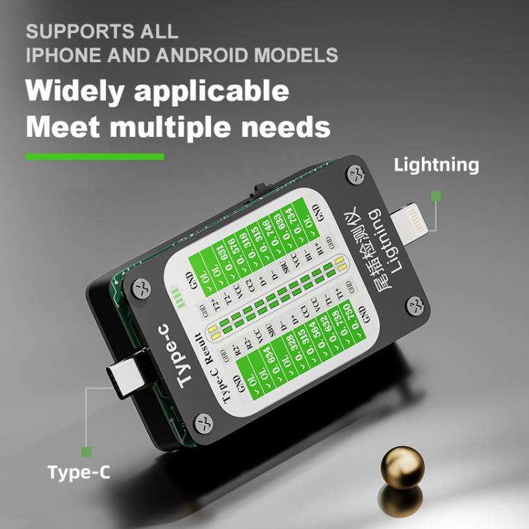 BEST VB-U4 Type-C / Lighting Interface Automatic Tail Plug Detector, BEST VB-U4