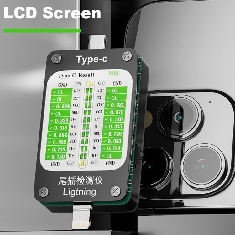 BEST VB-U4 Type-C / Lighting Interface Automatic Tail Plug Detector, BEST VB-U4