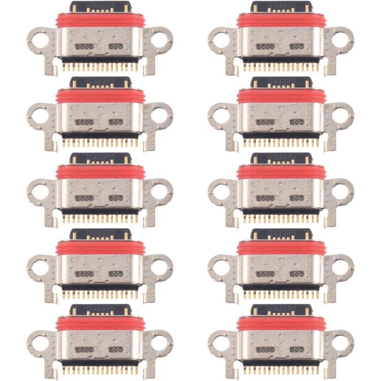 10pcs Original Charging Port Connector, For OnePlus Ace Pro, For OnePlus Nord 2 5G