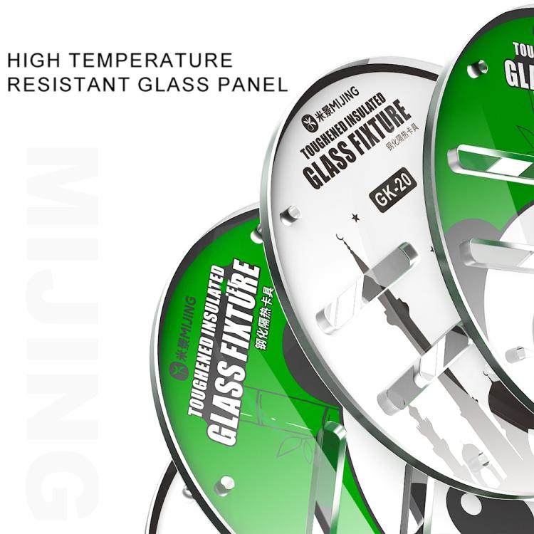 Mijing GK20 360 Rotating High Temperature Resistant Glass Motherboard PCB Fixture, Mijing GK20