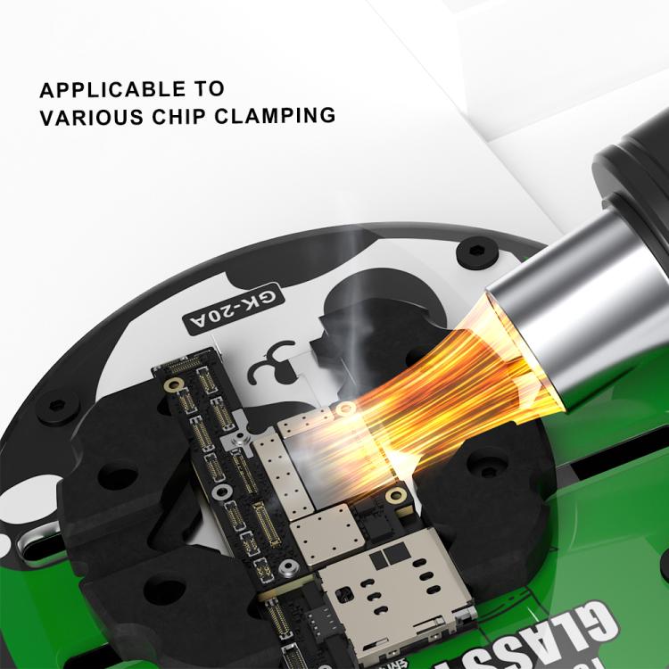 Mijing GK20 360 Rotating High Temperature Resistant Glass Motherboard PCB Fixture, Mijing GK20