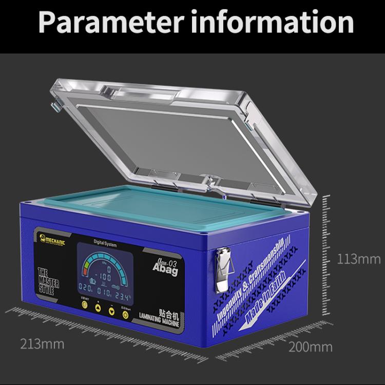 Mechanic Gan-03 Abag 8-inch Airbag Laminating Machine