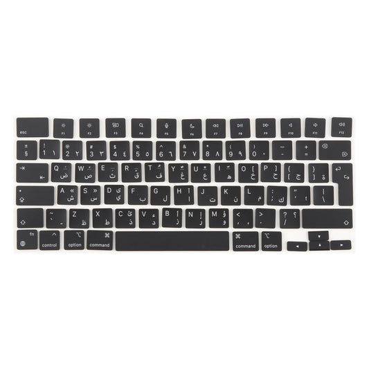 For MacBook A2681 A2941  A3113  A3114 UK Big Enter Version Keycaps, Arabic, French, Italy, German, Denmark, Sweden, Hungary, Spain, Norway, Russian, Portugal