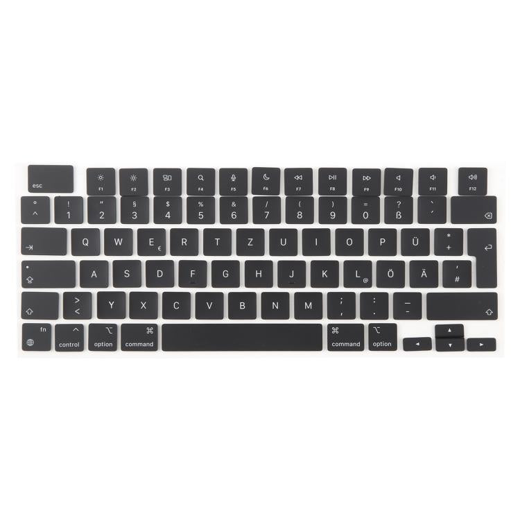 For MacBook A2442 A2485 A2779 A2780 A2991 A2992 A2918 UK Big Enter Version Keycaps, Arabic, French, Italy, German, Denmark, Sweden, Hungary, Spain, Norway, Russian, Portugal