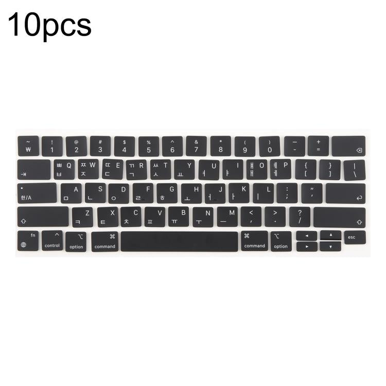 For MacBook A2251 A2289 A2238 A2338 10pcs US Small Enter Version Keycaps, Russian, Korean