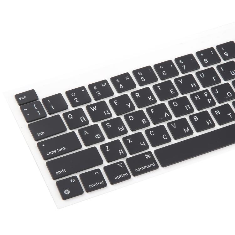 For MacBook A2251 A2289 A2238 A2338 US Small Enter Version Keycaps, Russian, Korean