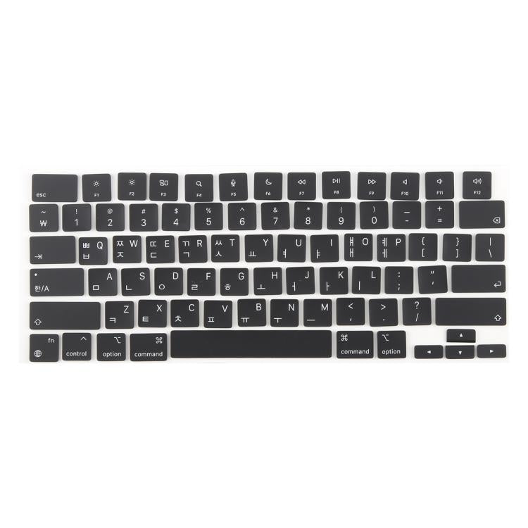 For MacBook A2681 A2941 A3113 A3114 US Small Enter Version Keycaps, Russian, Korean