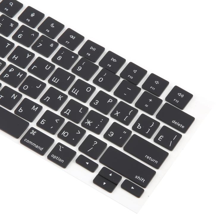 For MacBook A2681 A2941 A3113 A3114 10pcs US Small Enter Version Keycaps, Russian, Korean